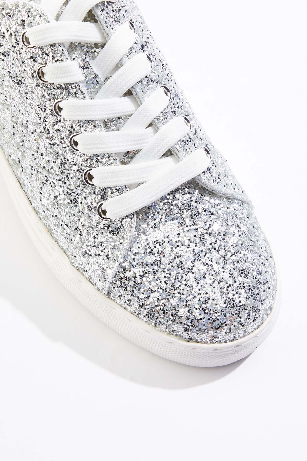  Cato Fashions | Cato Silver Glitter Sneakers