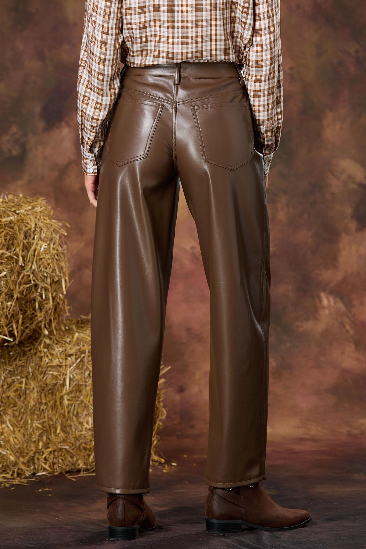 Cato Fashions | Cato Faux Leather Barrel Pants