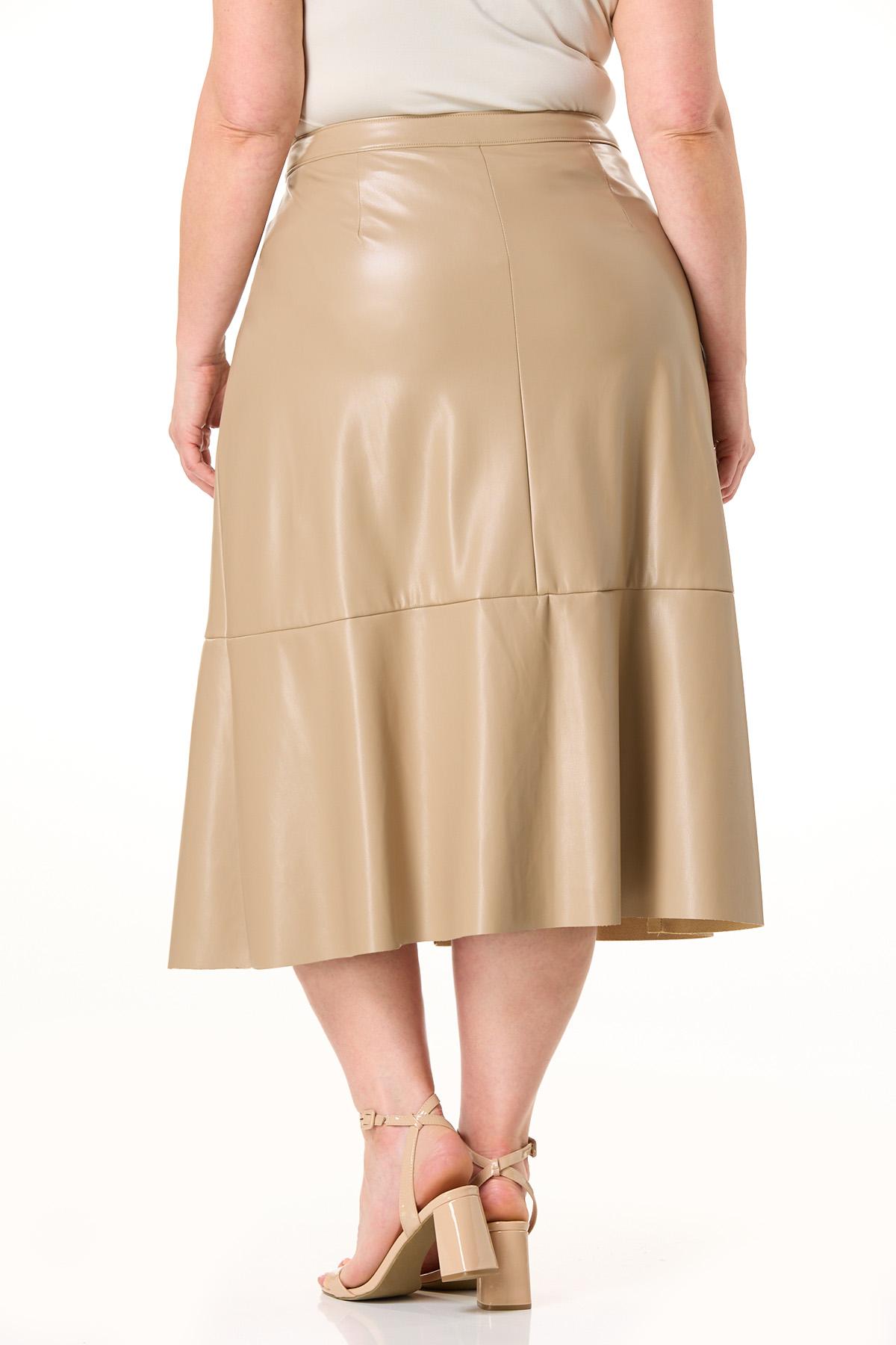  Cato Fashions | Cato Plus Size Faux Leather Skirt