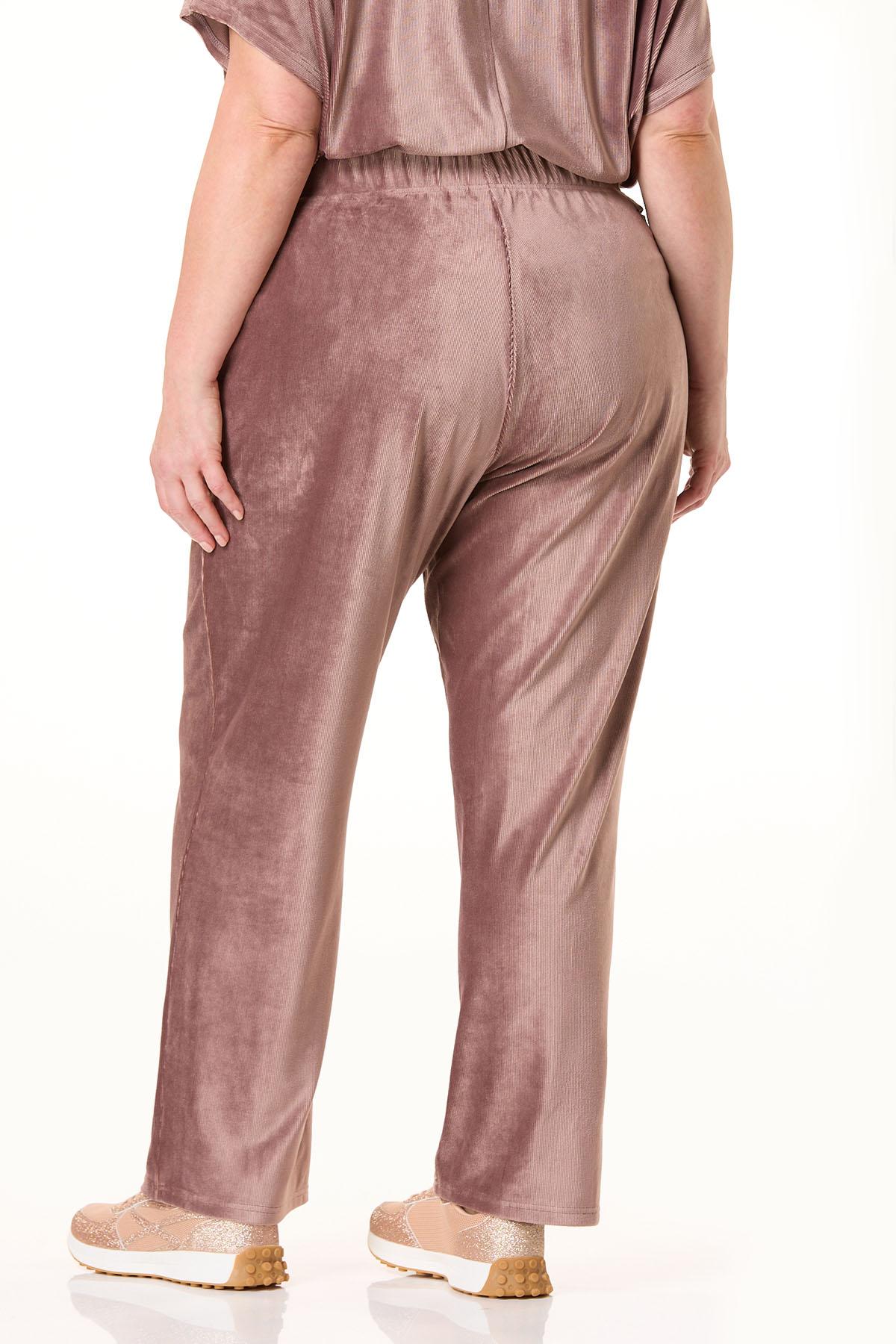  Cato Fashions | Cato Plus Size Berry Ribbed Velvety Pants
