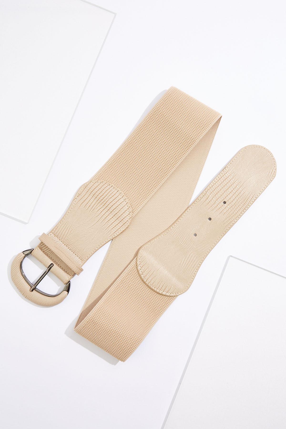 Cato Fashions | Cato Textured Faux Leather Stretch Belt
