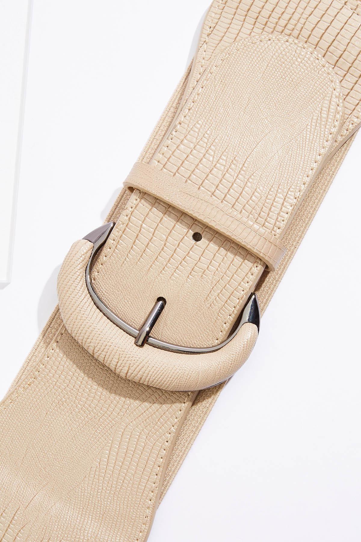 Cato Fashions | Cato Textured Faux Leather Stretch Belt