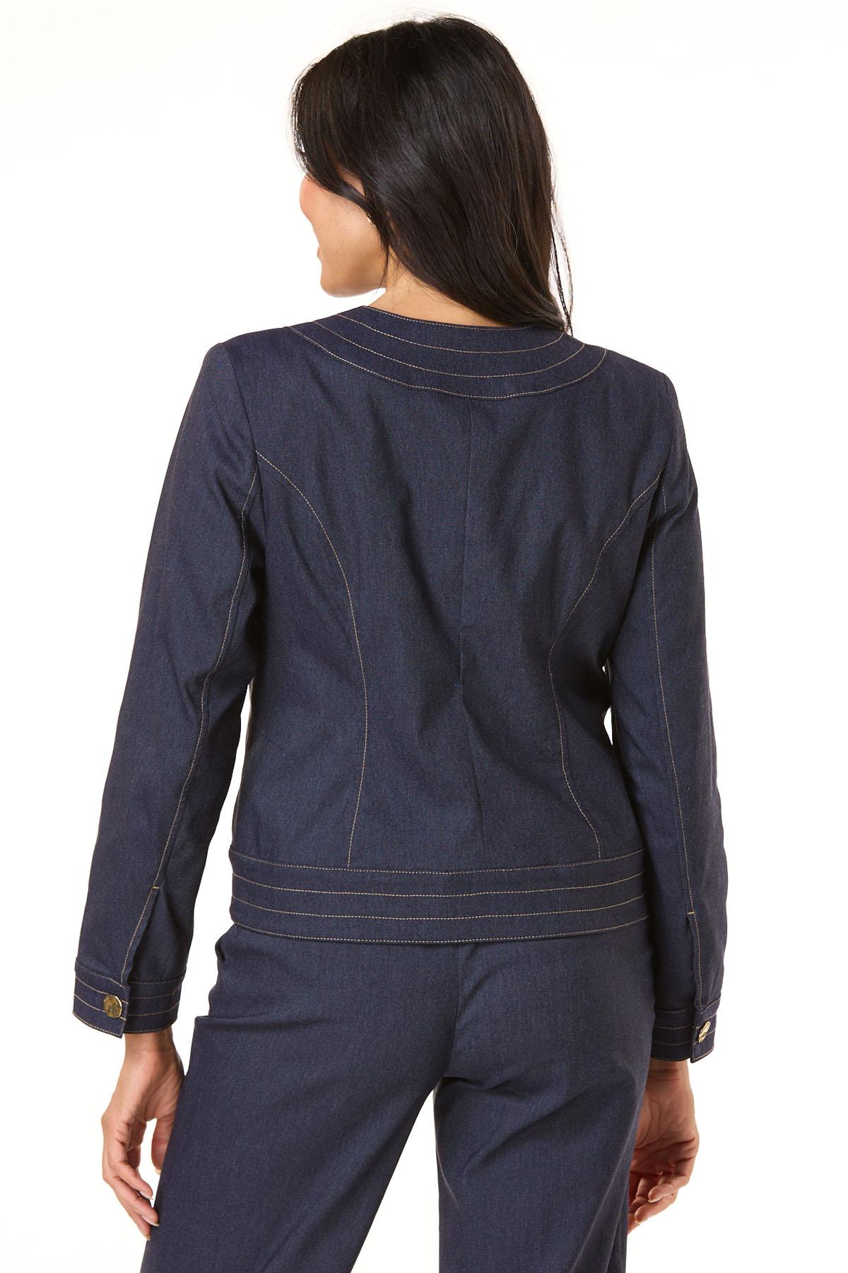 Cato Fashions | Cato Gold Button Denim Jacket