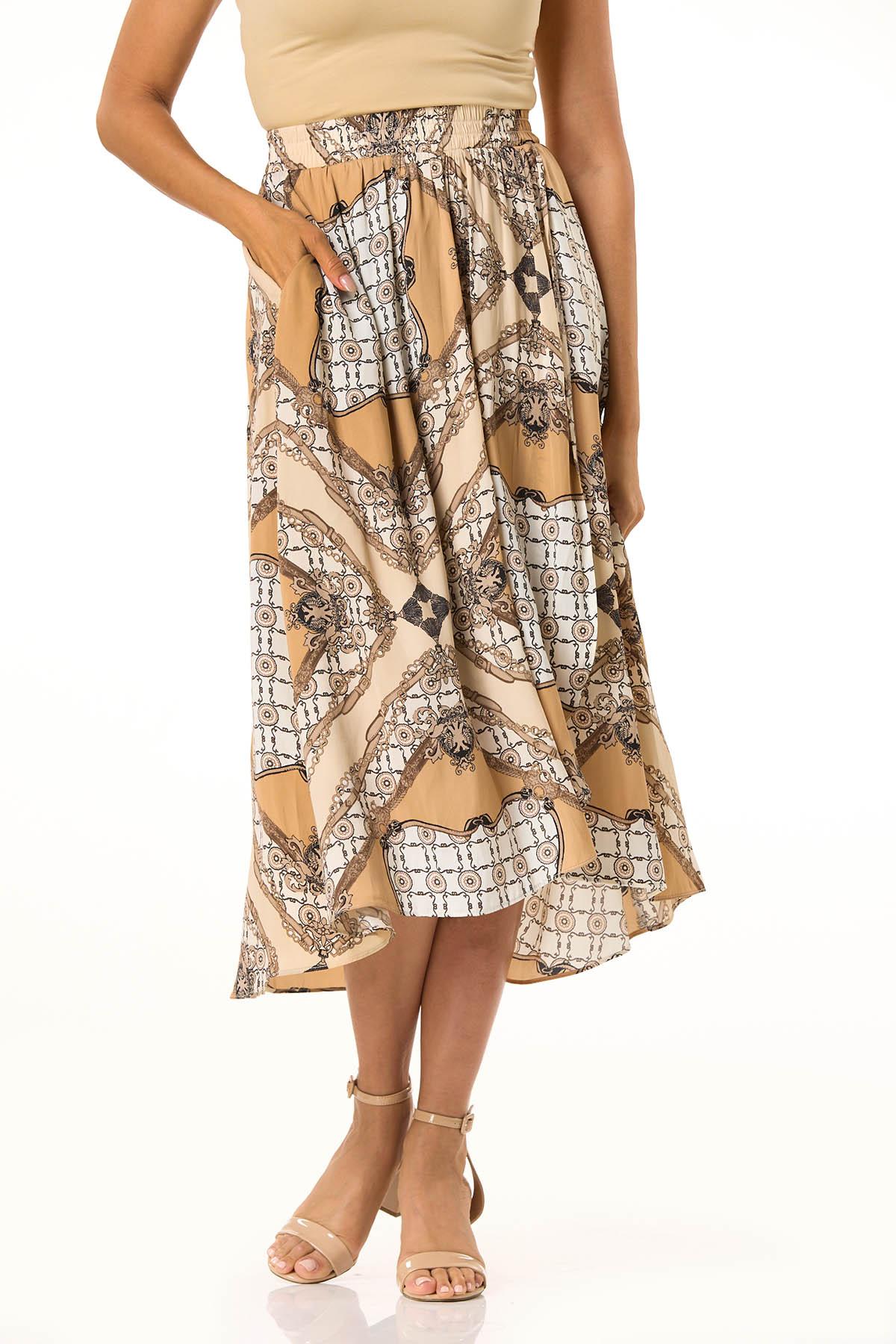  Cato Fashions | Cato Medallion Link Midi Skirt