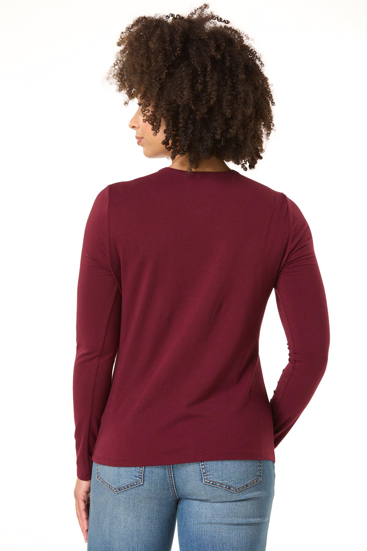  Cato Fashions | Cato Solid Crewneck Top
