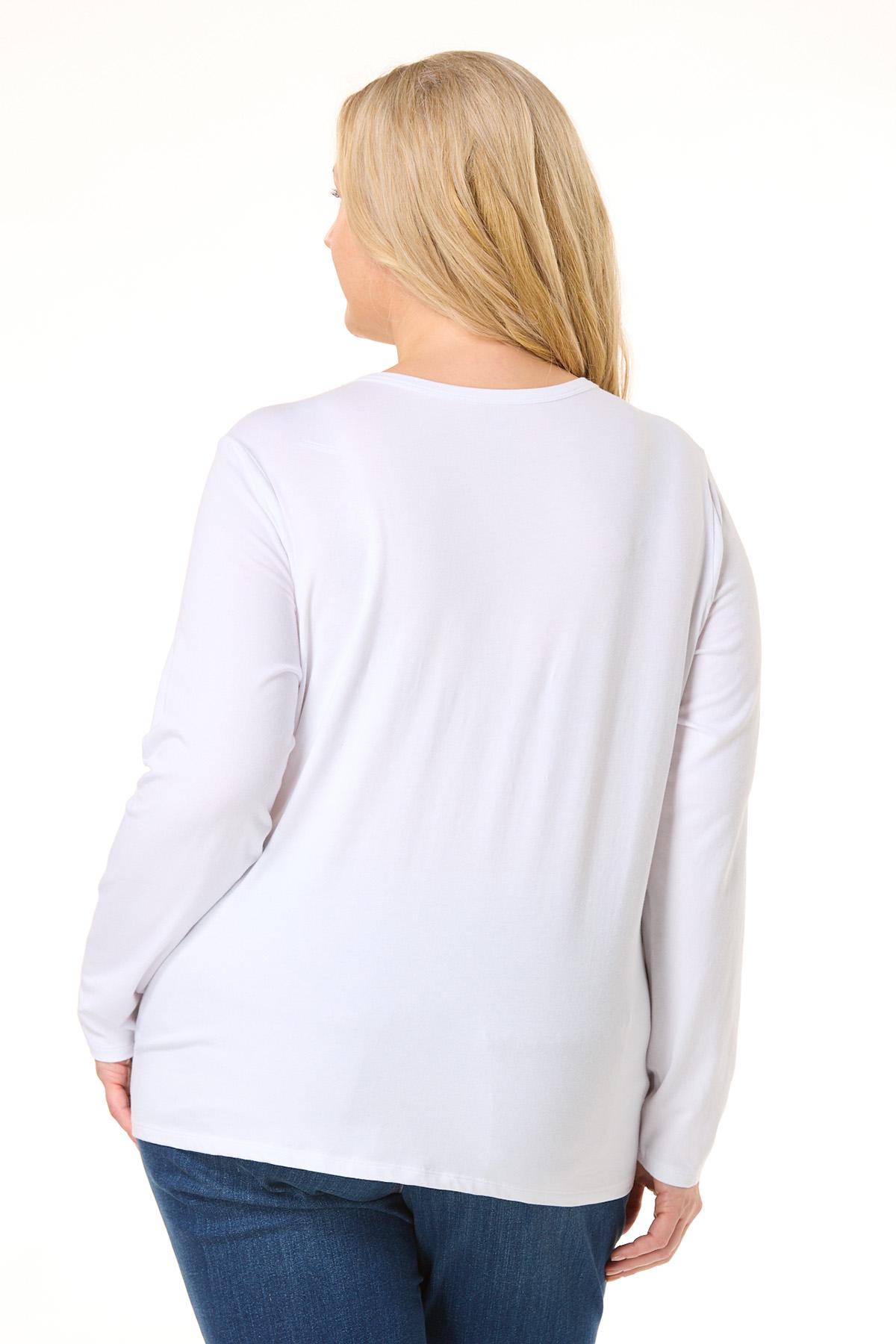 Cato Fashions | Cato Plus Size Solid Crewneck Top