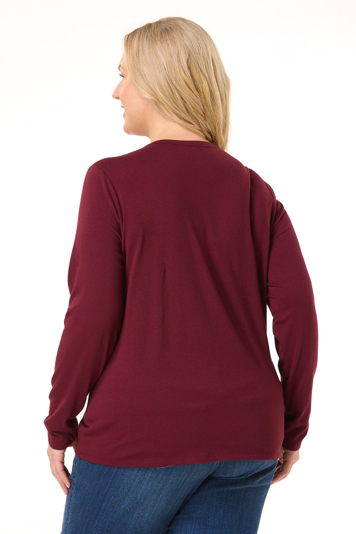 Cato Fashions | Cato Plus Size Solid Crewneck Top