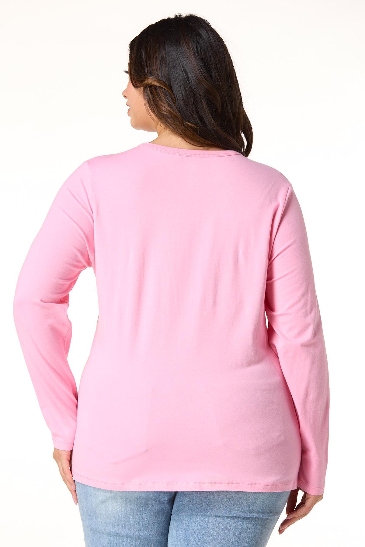 Cato Fashions | Cato Plus Size Solid Crewneck Top