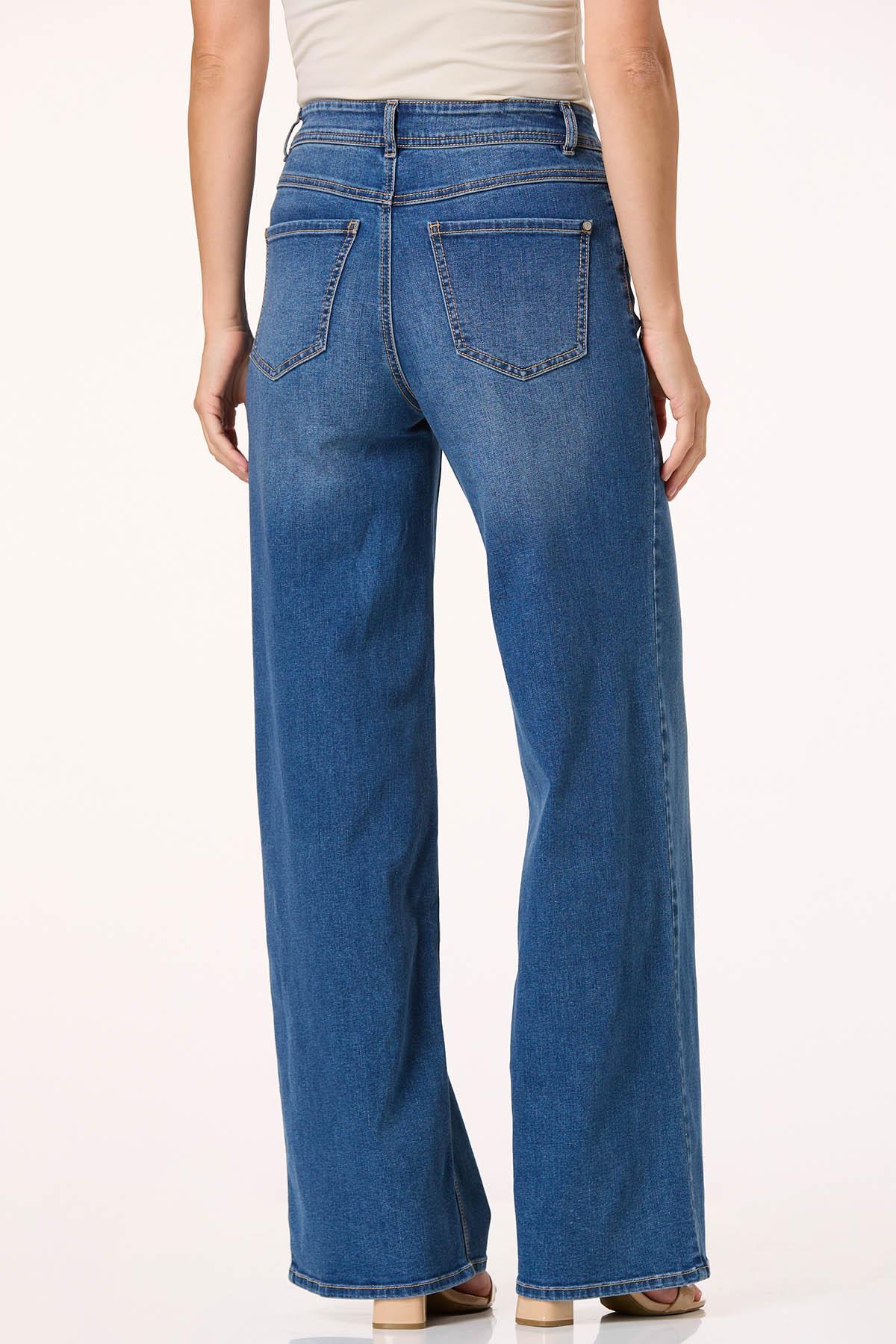  Cato Fashions | Cato Petite High Rise Wide Leg Jeans