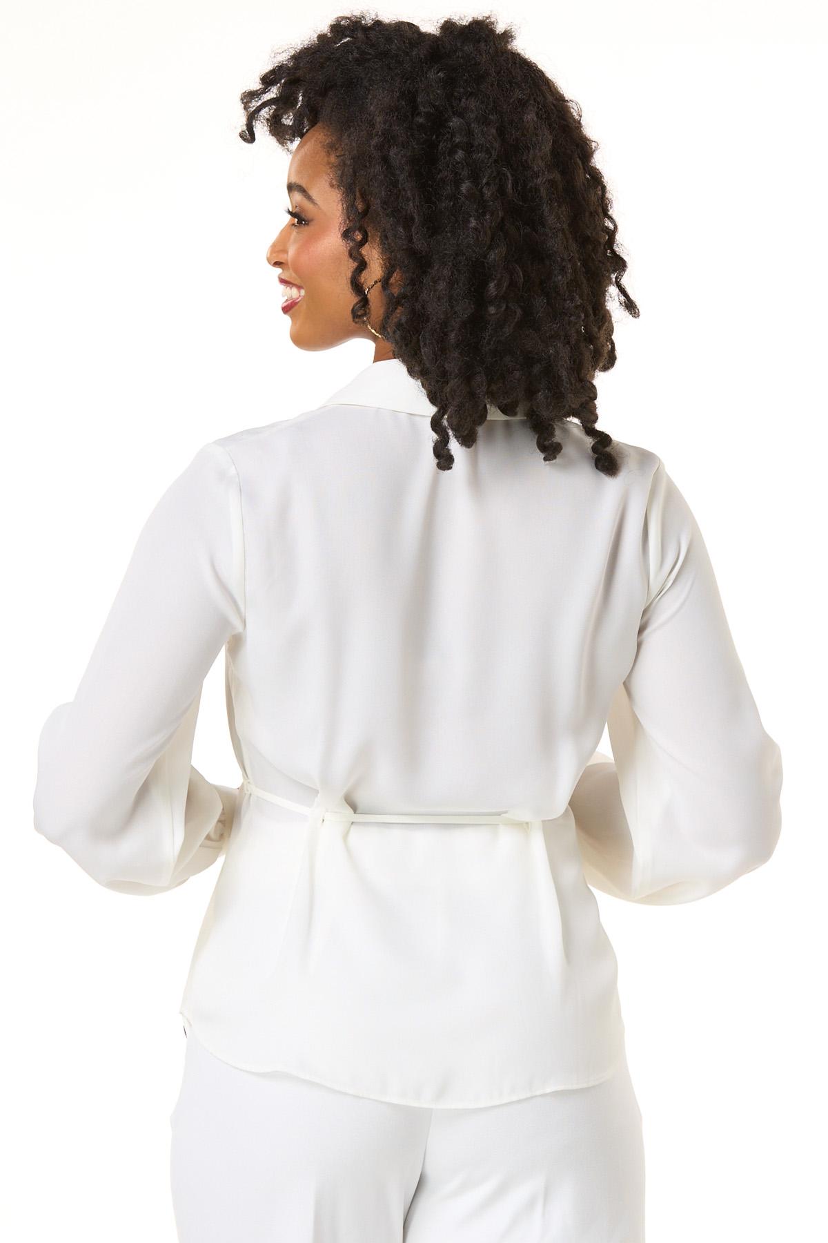 Cato Fashions | Cato Gold Button Drawstring Waist Shirt