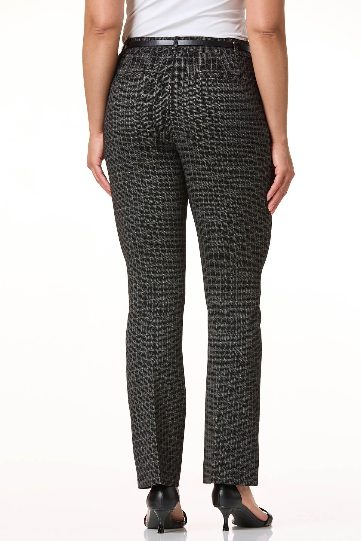 Cato Fashions | Cato Belted Plaid Pants Cato Fashions | Cato Belted Plaid Pants