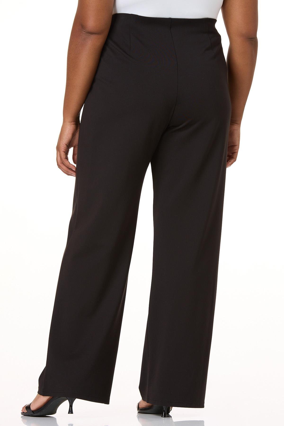 Cato Fashions | Cato Plus Size Ponte Wide Leg Pants