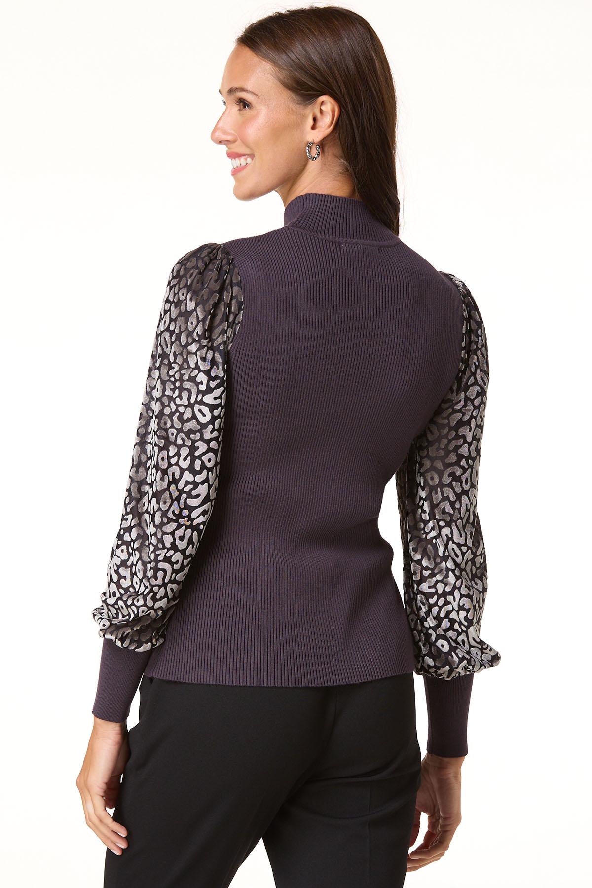 Cato Fashions | Cato Animal Illusion Sleeve Sweater