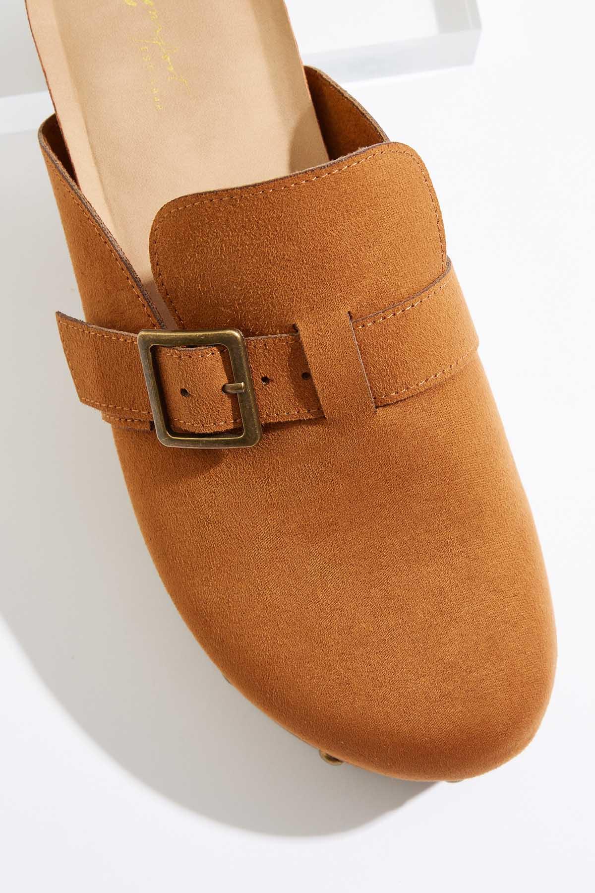 Cato Fashions | Cato Faux Suede Platform Clogs