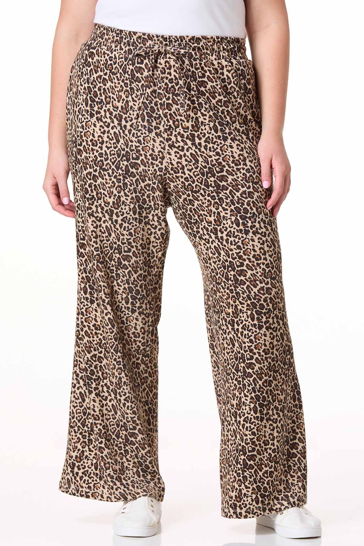 Cato Fashions | Cato Plus Size Animal Print Scuba Wide Leg Pants