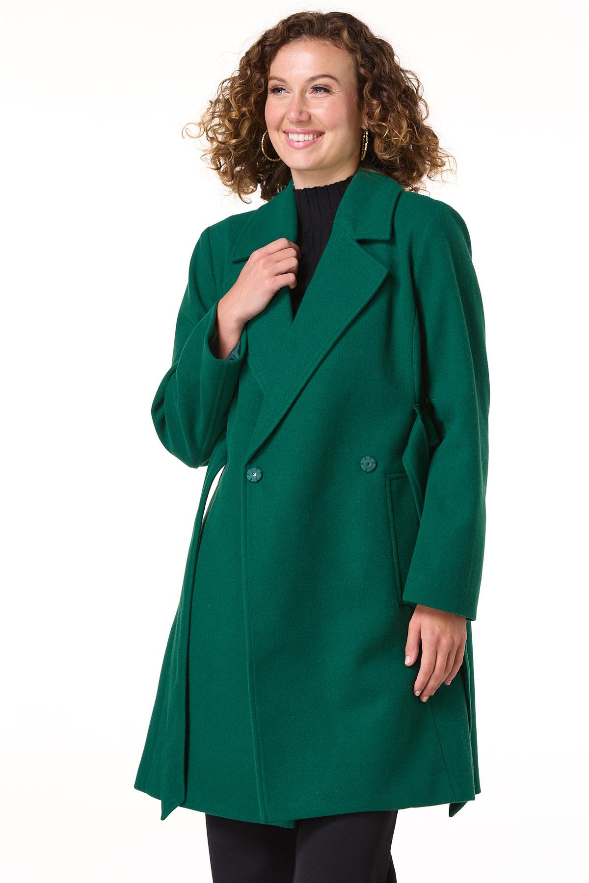Cato Fashions | Cato Tie Waist Collared Coat