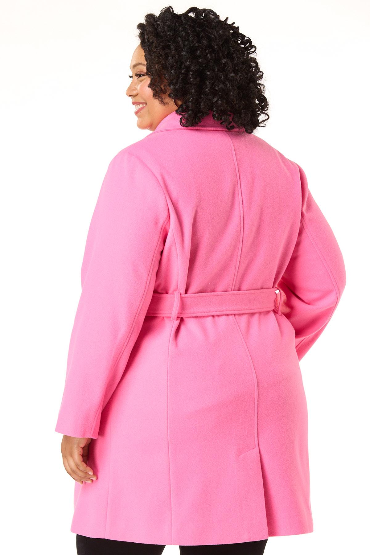  Cato Fashions | Cato Plus Size Tie Waist Collared Coat