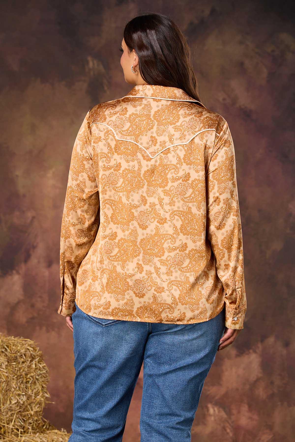 Cato Fashions | Cato Plus Size Rodeo Paisley Shirt