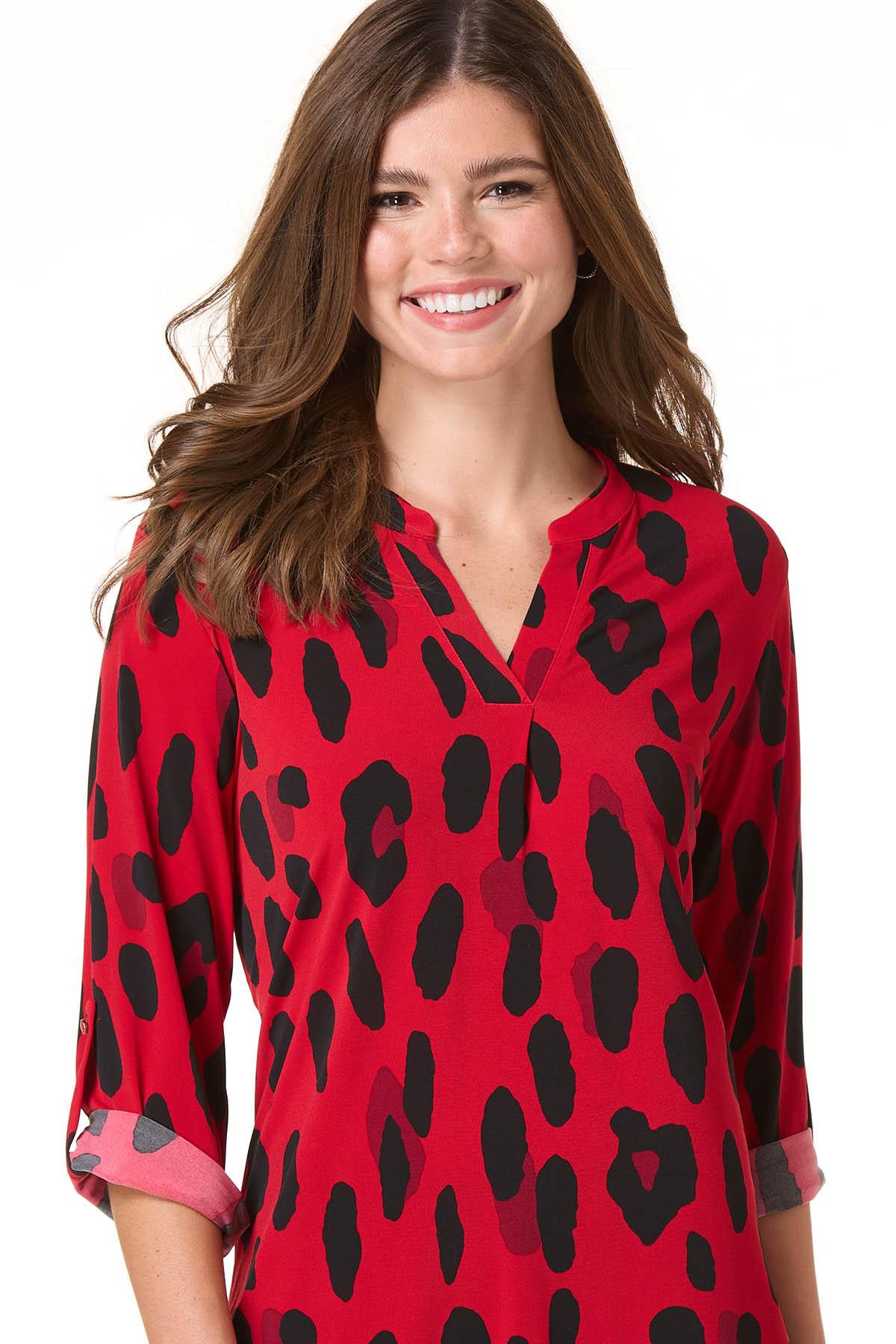 トップス the red thread S symbol bicolor tops THEREDTHREAD / ザレッドスレッド】S symbol bicolor tops