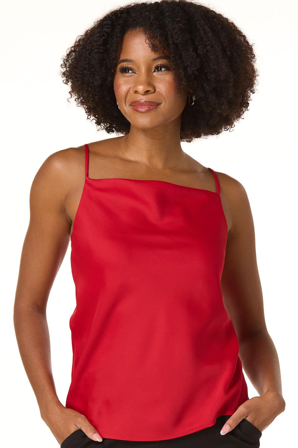 【新品】OMMO SATIN DRAPE TANK TOP S1b82d93b8bfe4be8887307427b824