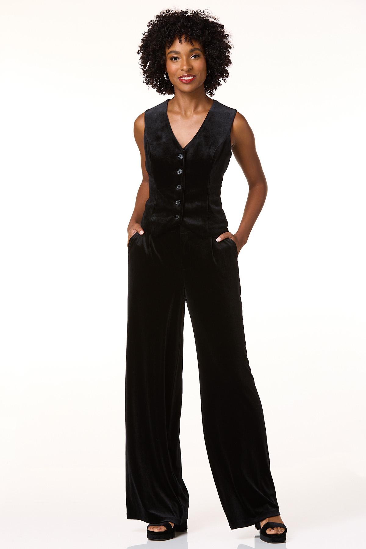 Cato Fashions | Cato Velvet Wide Leg Pants