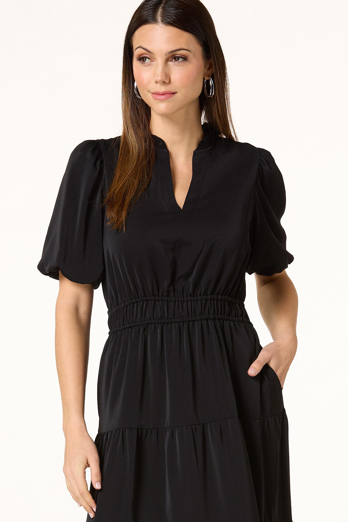 Cato Fashions | Cato Bubble Sleeve Maxi Dress Cato Fashions | Cato Bubble Sleeve Maxi Dress