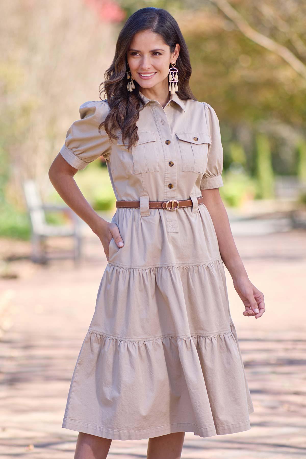 beige and sage green dress Standard / XS Sage Green V-Neck Floral Satin Bridesmaid Dress with Flutter Sleeves main image 1