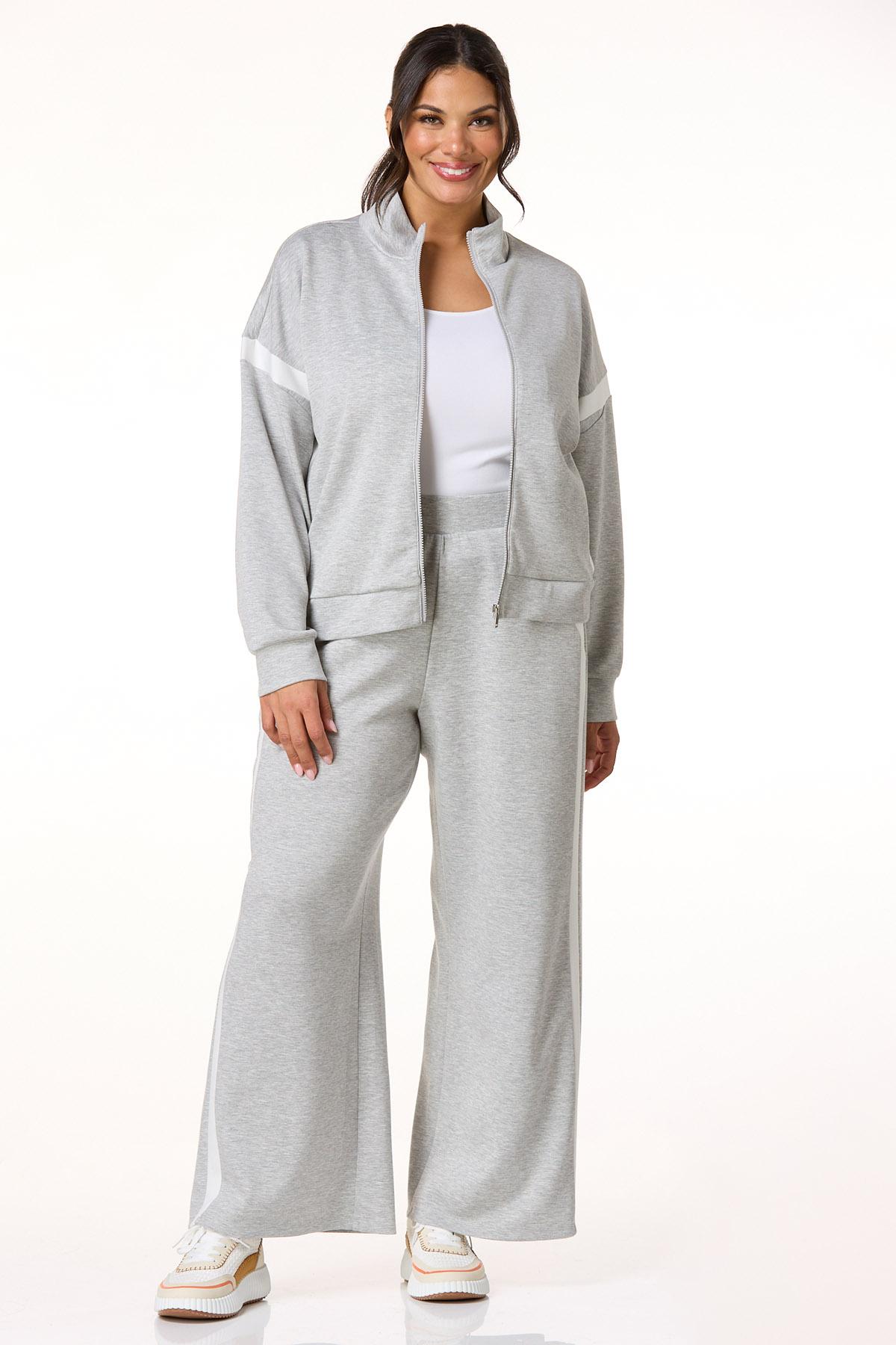 Cato Fashions | Cato Plus Size Sporty Stripe Wide Leg Pants