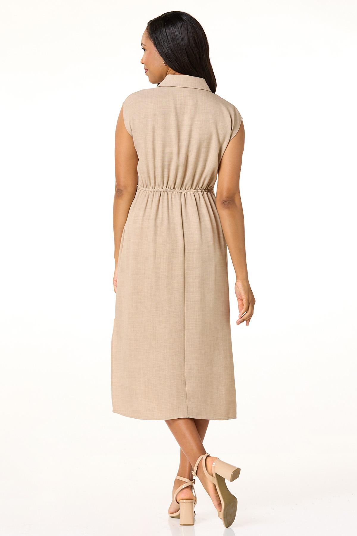 hm black linen dress Capri Linen Blend Maxi Dress in Black By DISSH main image 0
