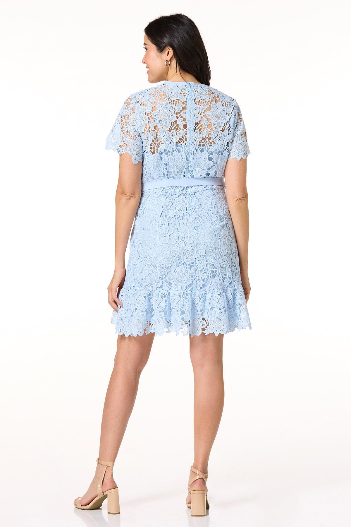 Cato Fashions | Cato Lace Pearl Button Dress Cato Fashions | Cato Lace Pearl Button Dress