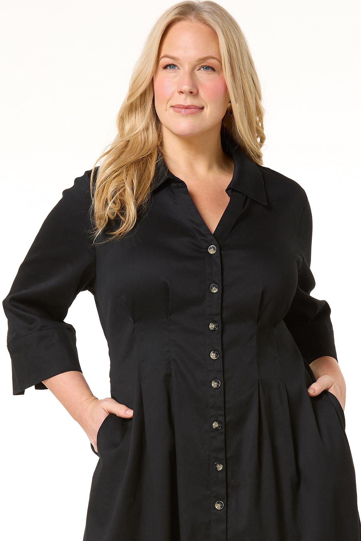 black dress shirt plus size Black Sexy Unique Velvet Rhinestone Prom Evening Dress main image 1