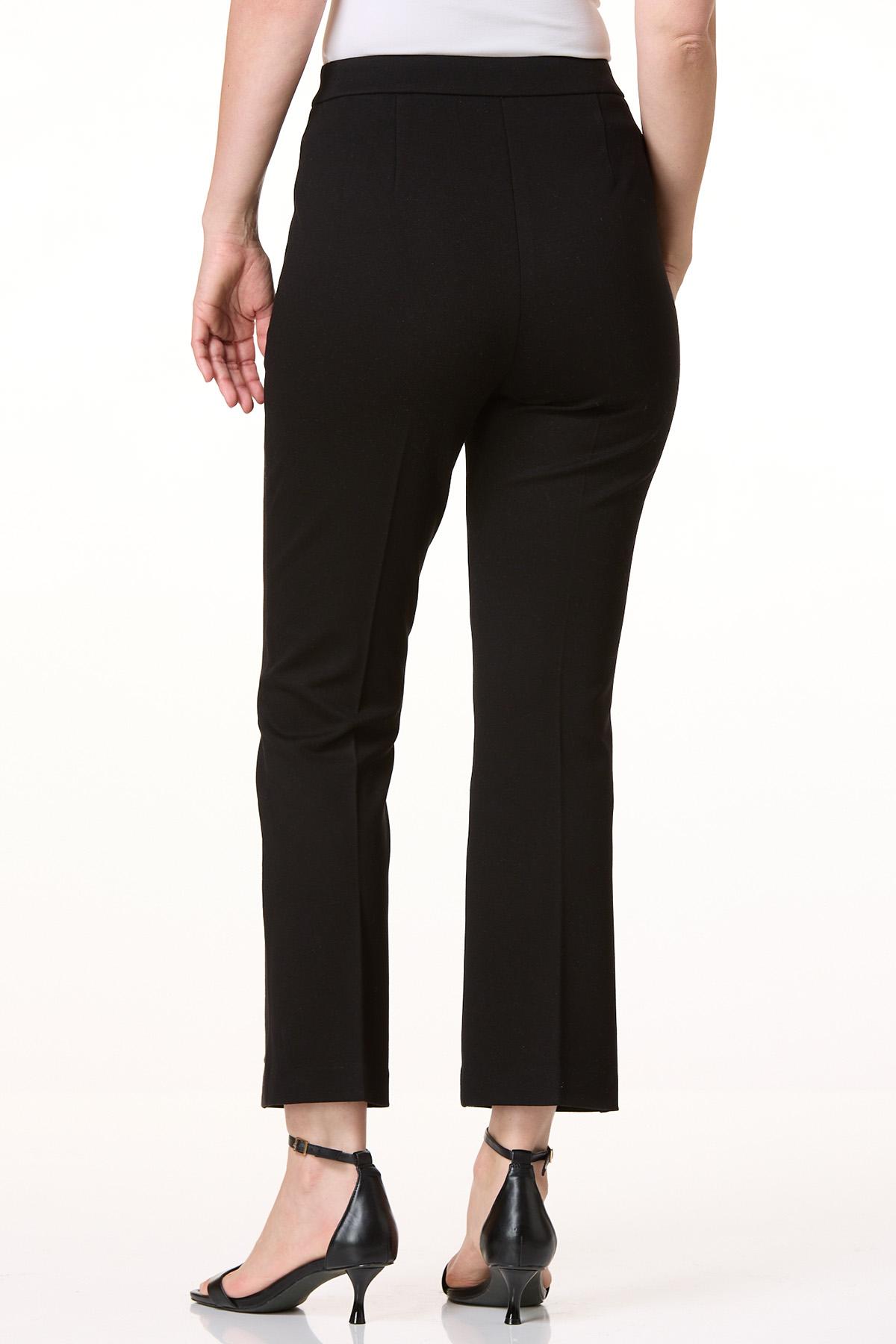 Cato Fashions | Cato Ponte Kick Flare Zipper Pocket Pants