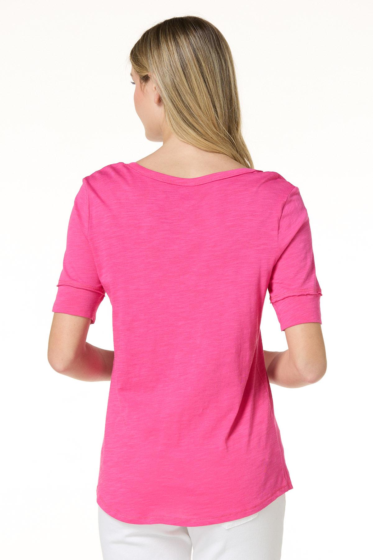 Cato Fashions | Cato Solid Slub Knit Top