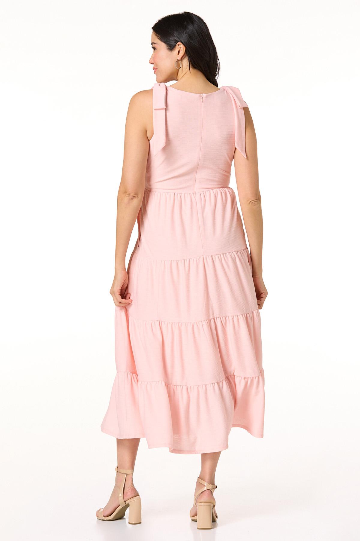 Cato Fashions | Cato Textured Bow Shoulder Dress