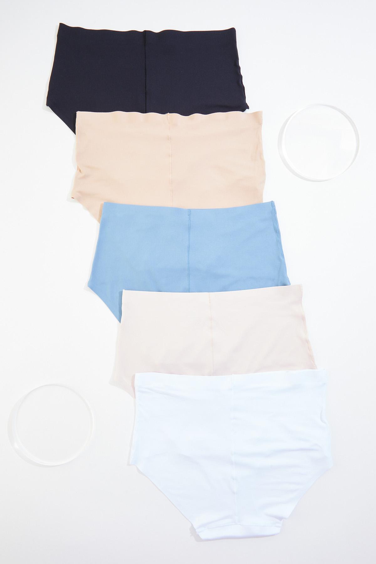 Cato Fashions | Cato Blue Solid Multi Brief Panty Set