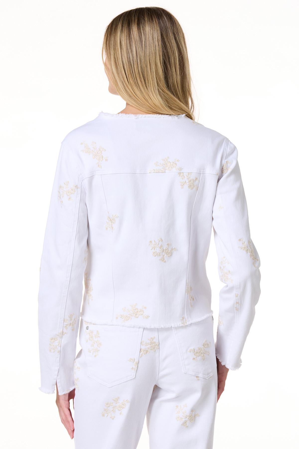 Cato Fashions | Cato Floral Embroidered Denim Jacket