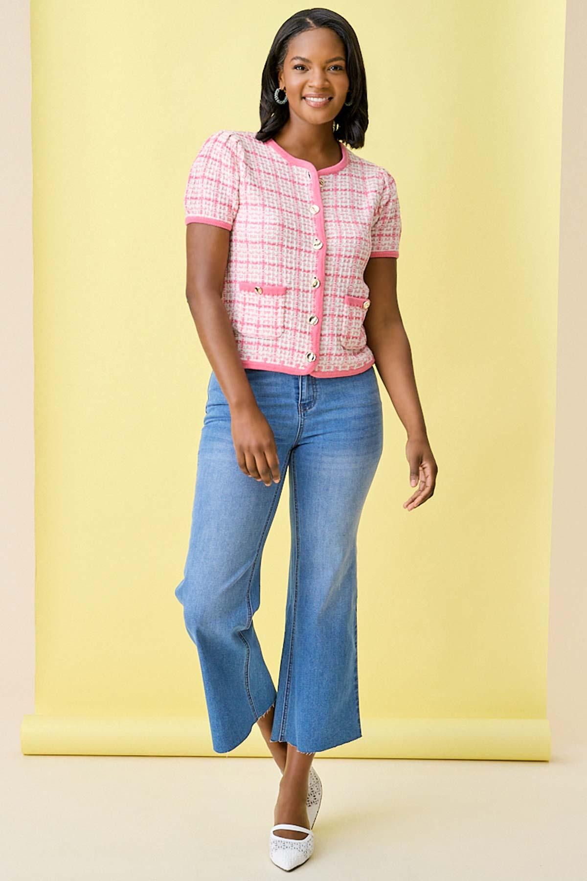 Cato Fashions | Cato Rose Boucle Cardigan