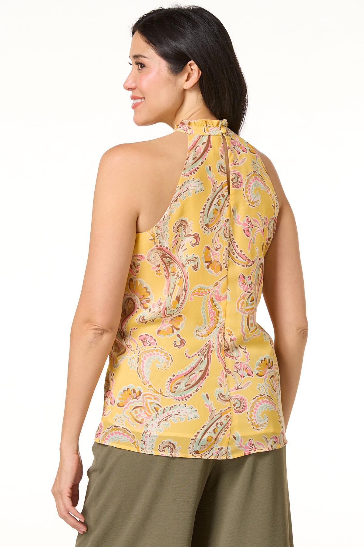 Cato Fashions | Cato Paisley Smocked Swing Tank