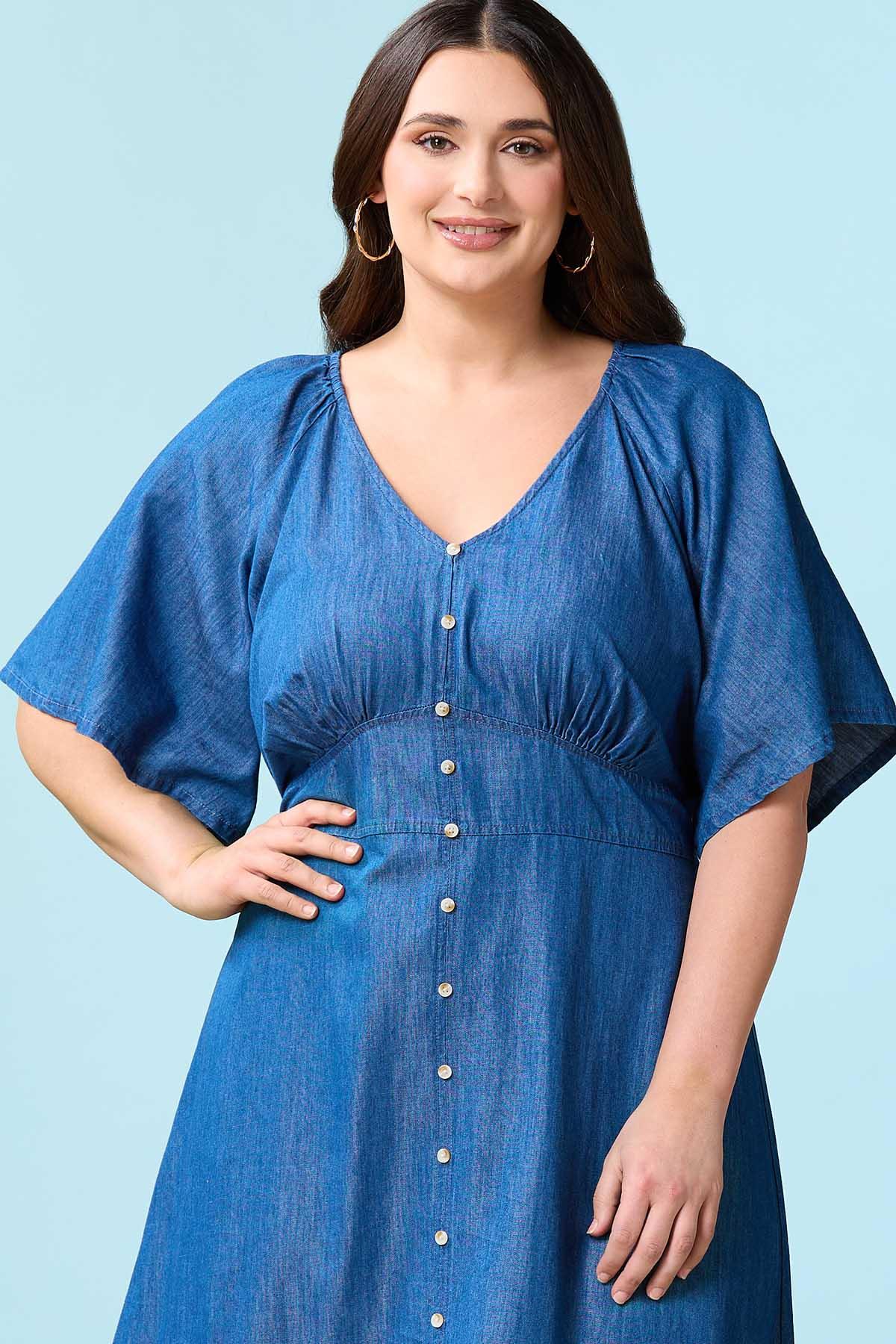 princess polly baby blue dress Cato Regular Size Party/Cocktail Dresses for Women for sale main image 1