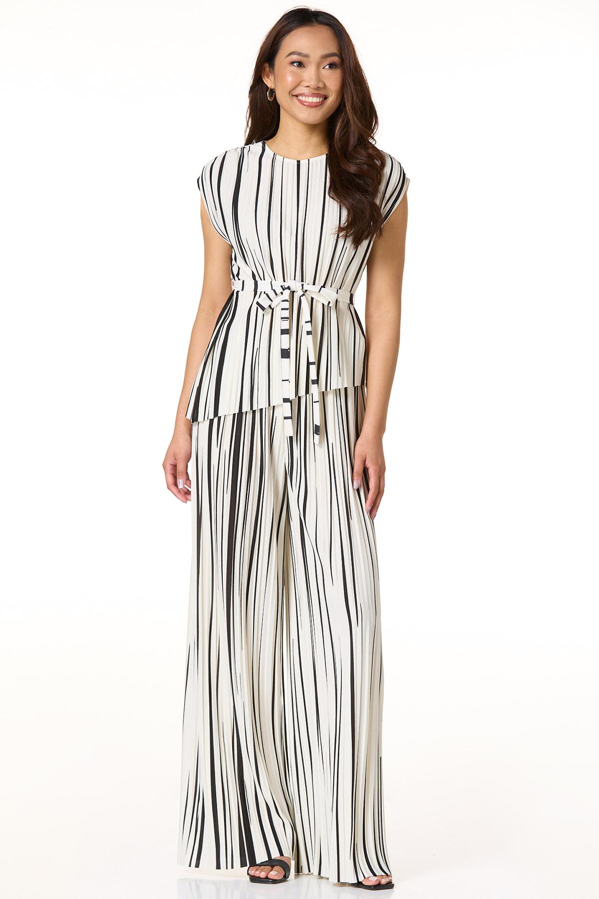  Cato Fashions | Cato Pleated Stripe Pants