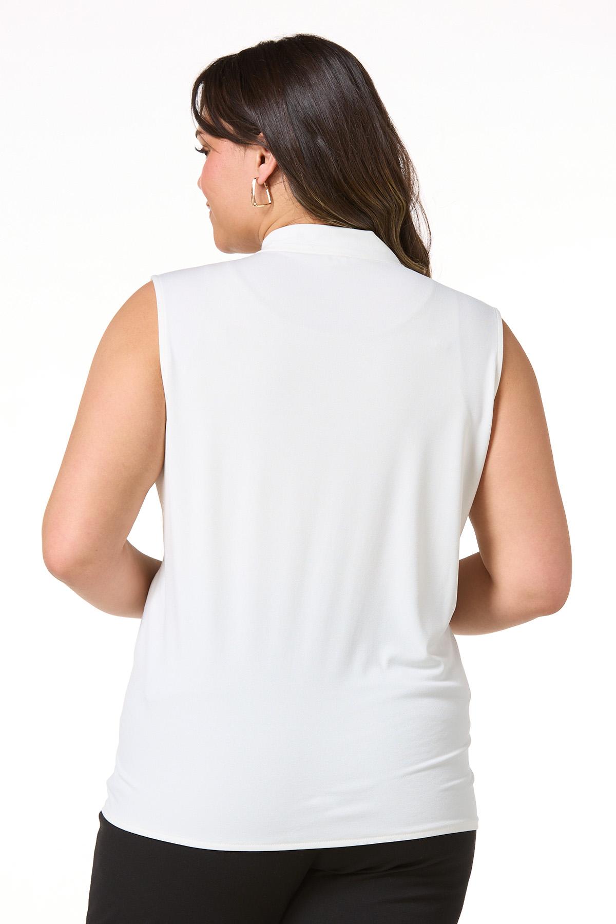Cato Fashions | Cato Plus Size Draped Tie Tank