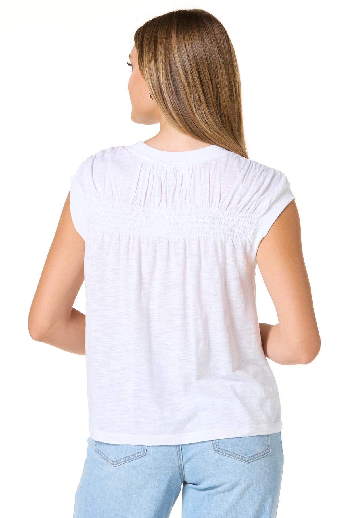 Cato Fashions | Cato Smocked Cap Sleeve Top