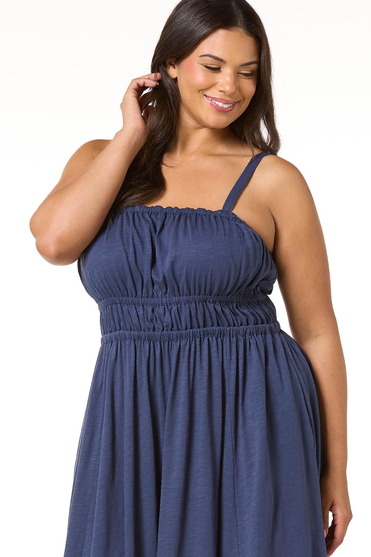 Cato Fashions | Cato Plus Size Smocked Jersey Knit Dress