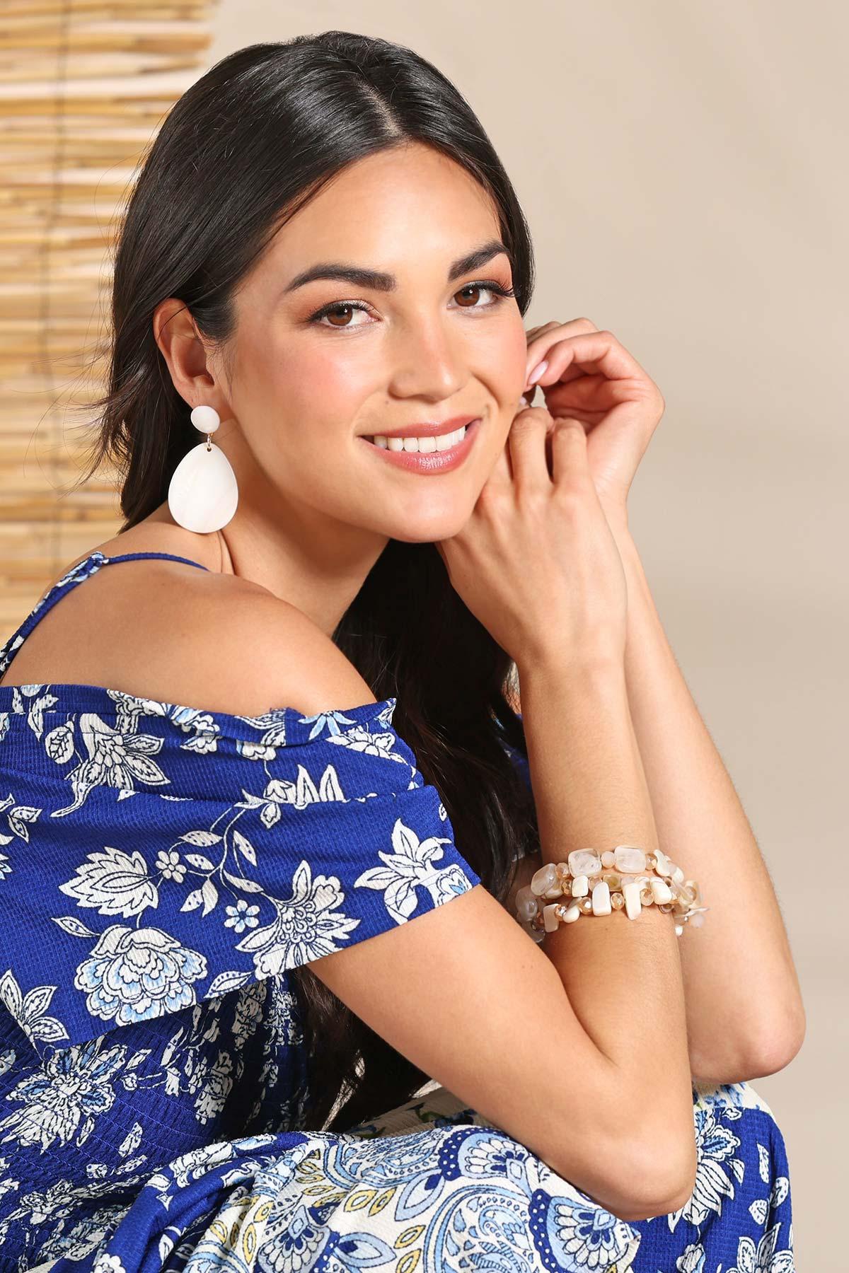earrings for floral maxi dress Floral Maxi Dresses + Statement Earrings Promo!