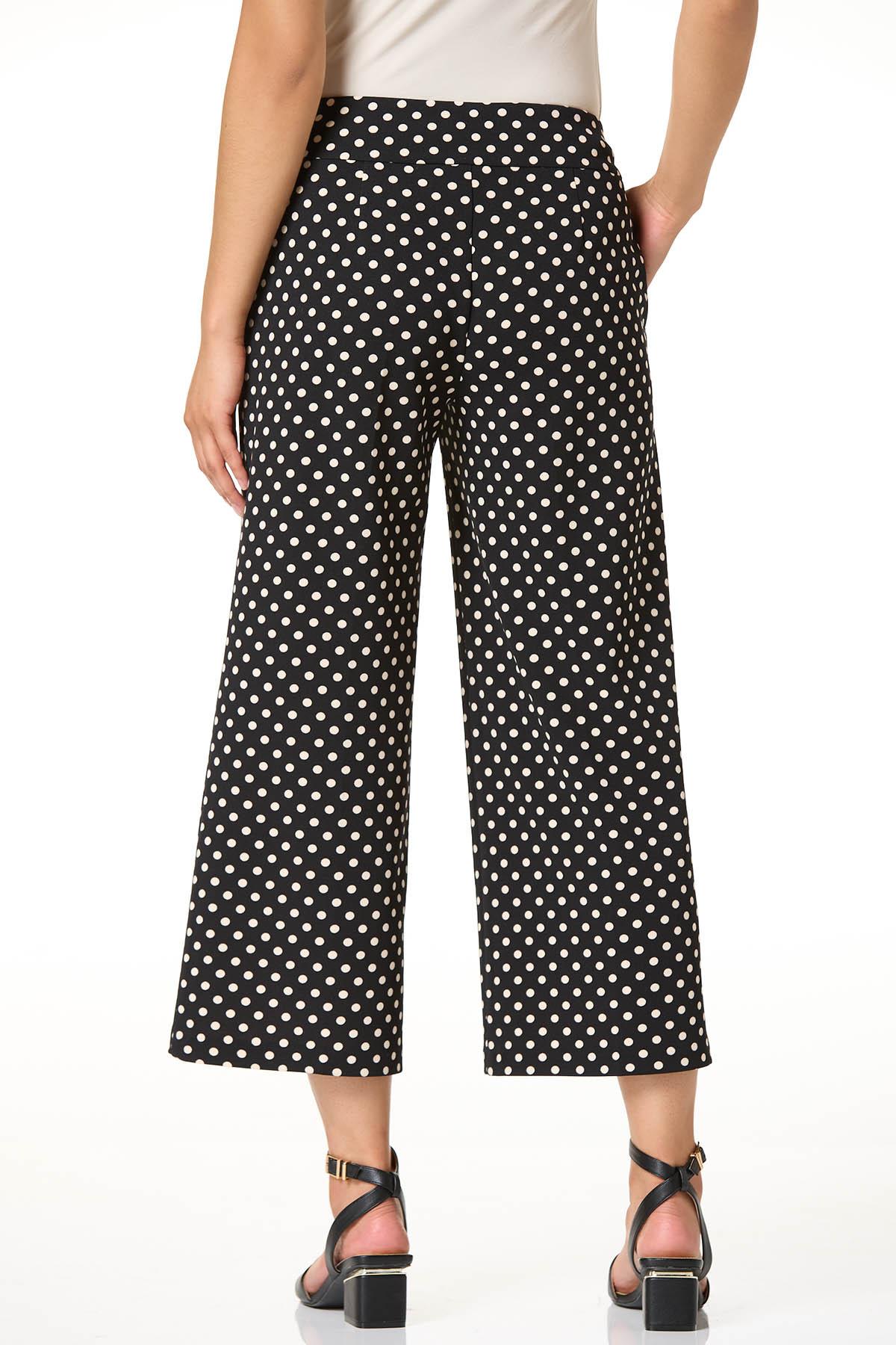 Cato Fashions | Cato Cropped Dotted Scuba Pants