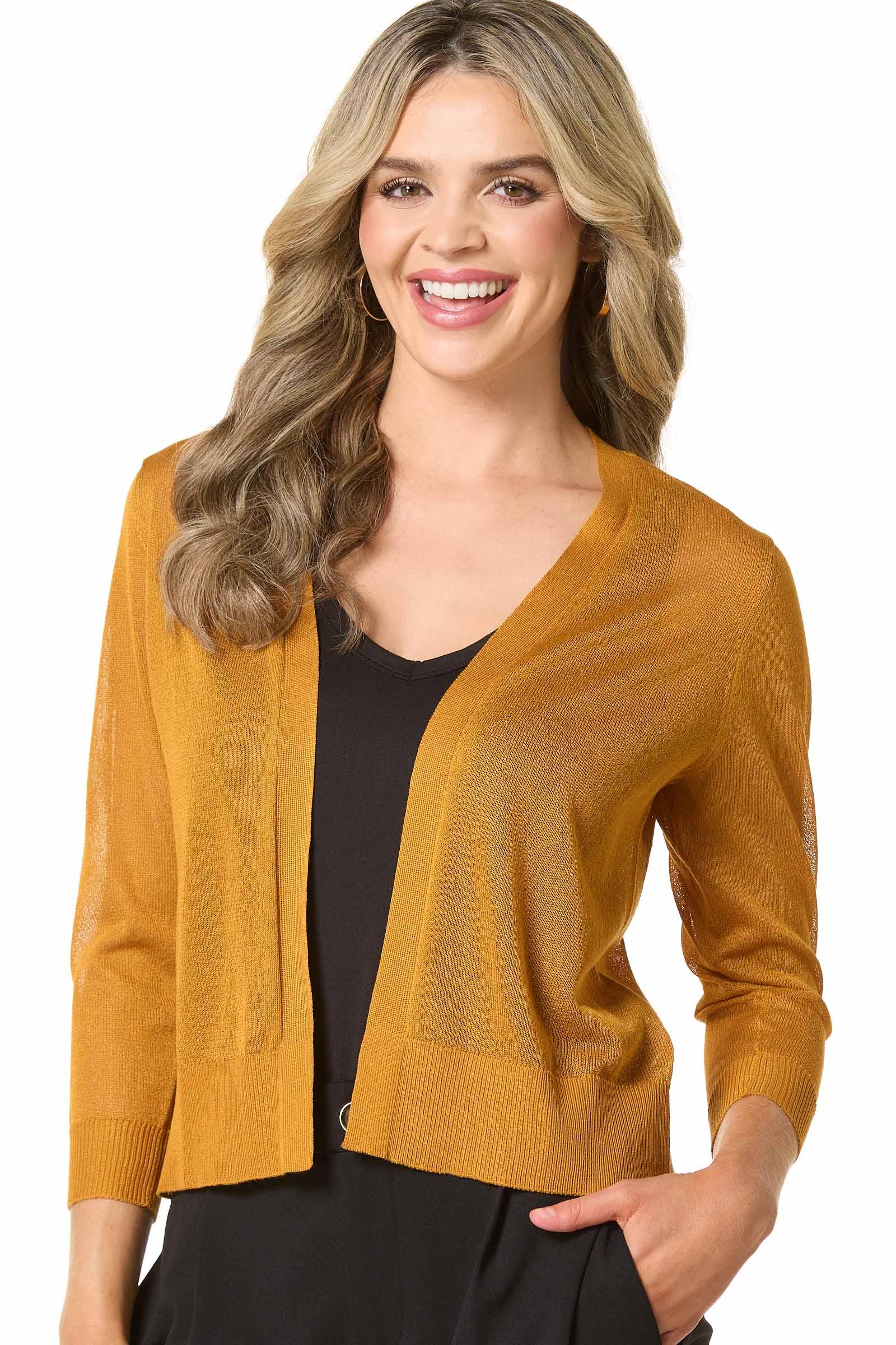 Cato Fashions | Cato Sheer Open Cardigan
