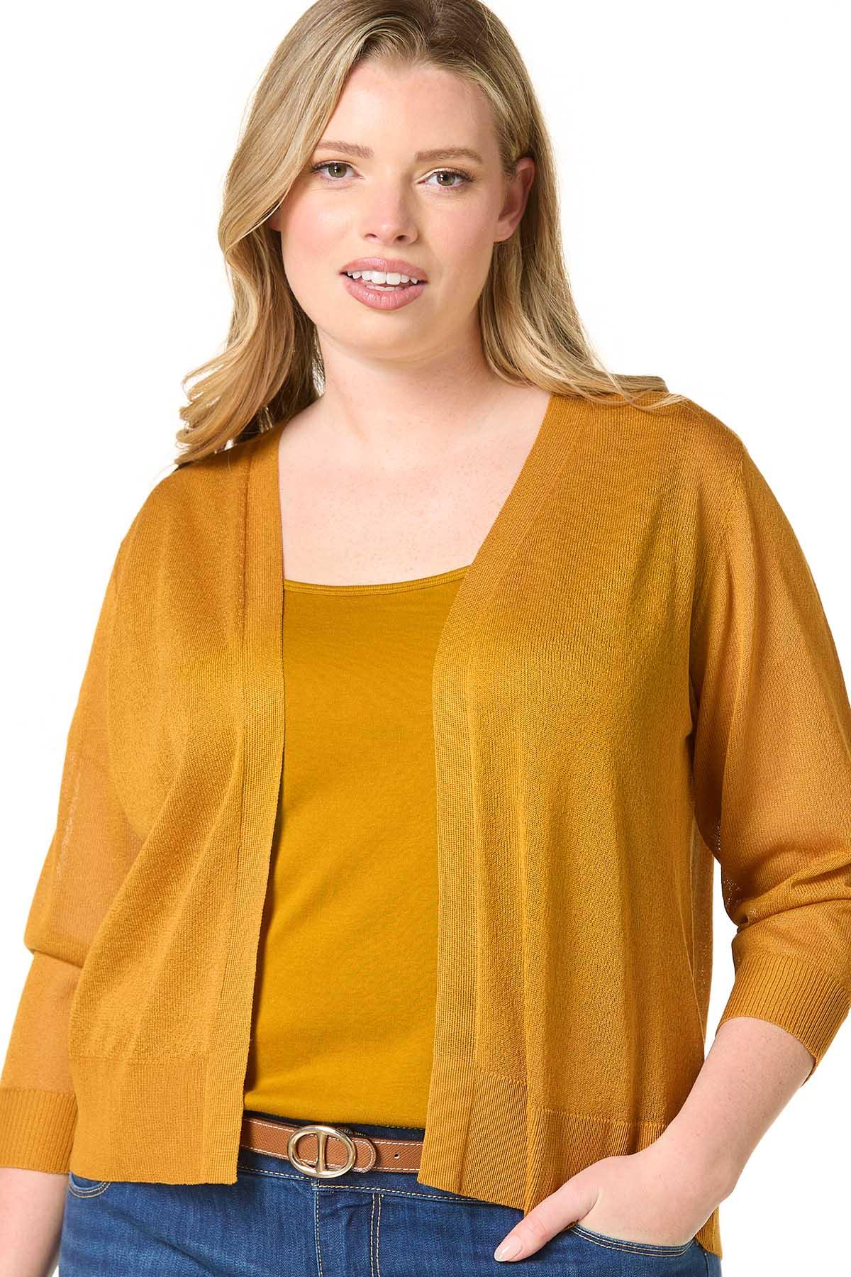 Cato Fashions | Cato Plus Size Sheer Open Cardigan