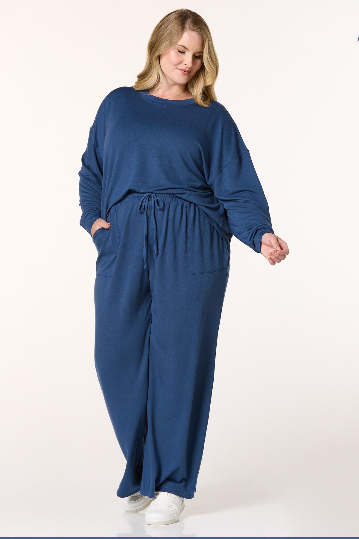 Cato Fashions | Cato Plus Size Butter French Terry Top