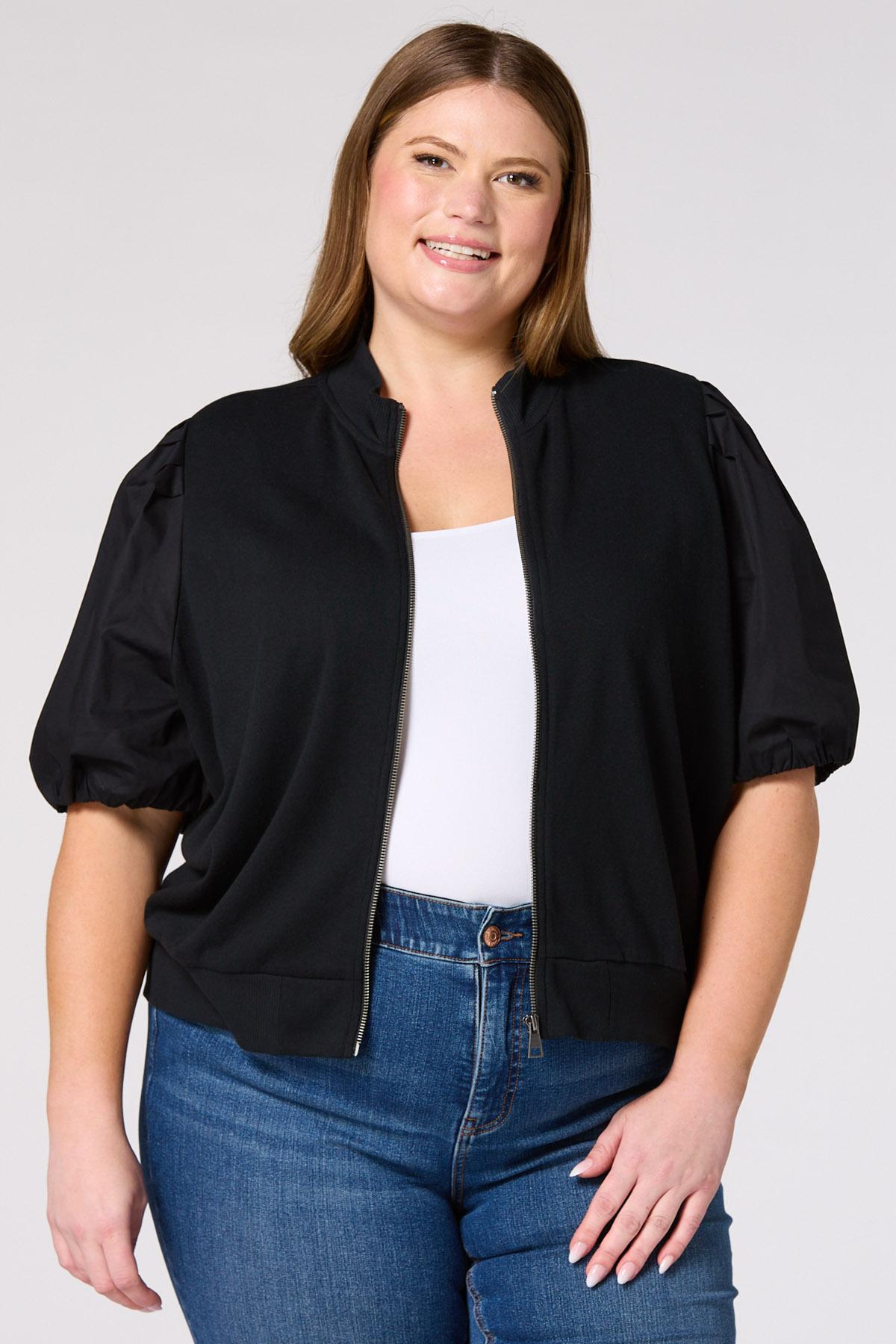 Cato Fashions | Cato Plus Size Bubble Sleeve Jacket