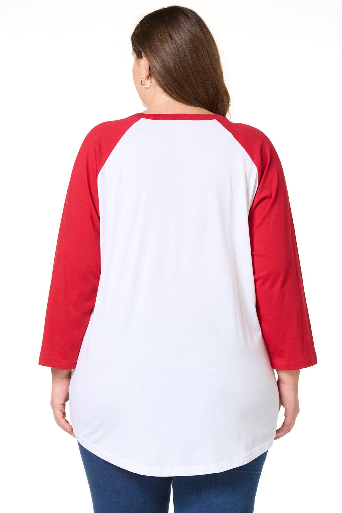 Cato Fashions | Cato Plus Size World Cup Baseball Tee